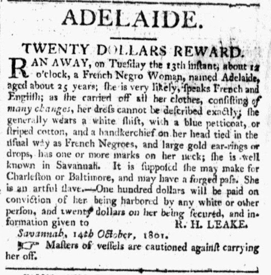 Fugitive Slave Advertisements in the Antebellum South:
A Conversation with Dr. Shaun Wallace