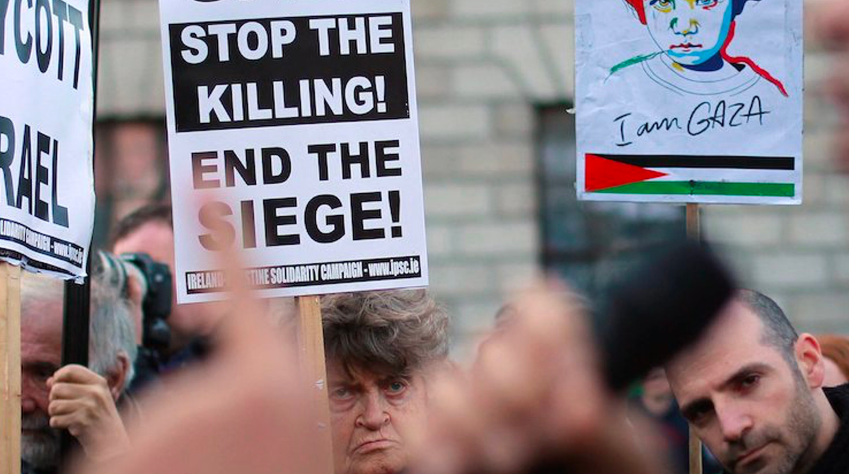 "Tiocfaidh Ár Lá, Our Day Will Come'': Tracing the Origins of Ireland's Support for Palestine